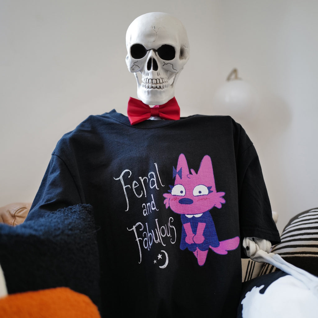 Maddie : Feral and Fabulous : Adult Unisex Tee