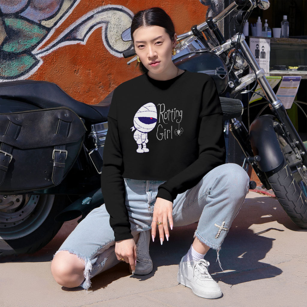 Rotting Girl : Women's Cropped Sweatshirt