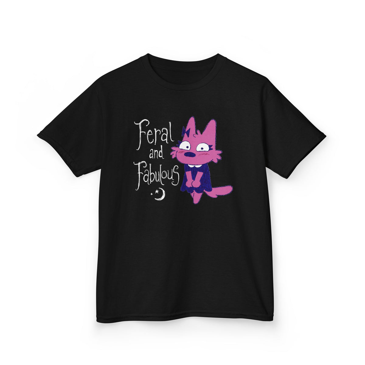 Maddie : Feral and Fabulous : Kids Unisex Tee