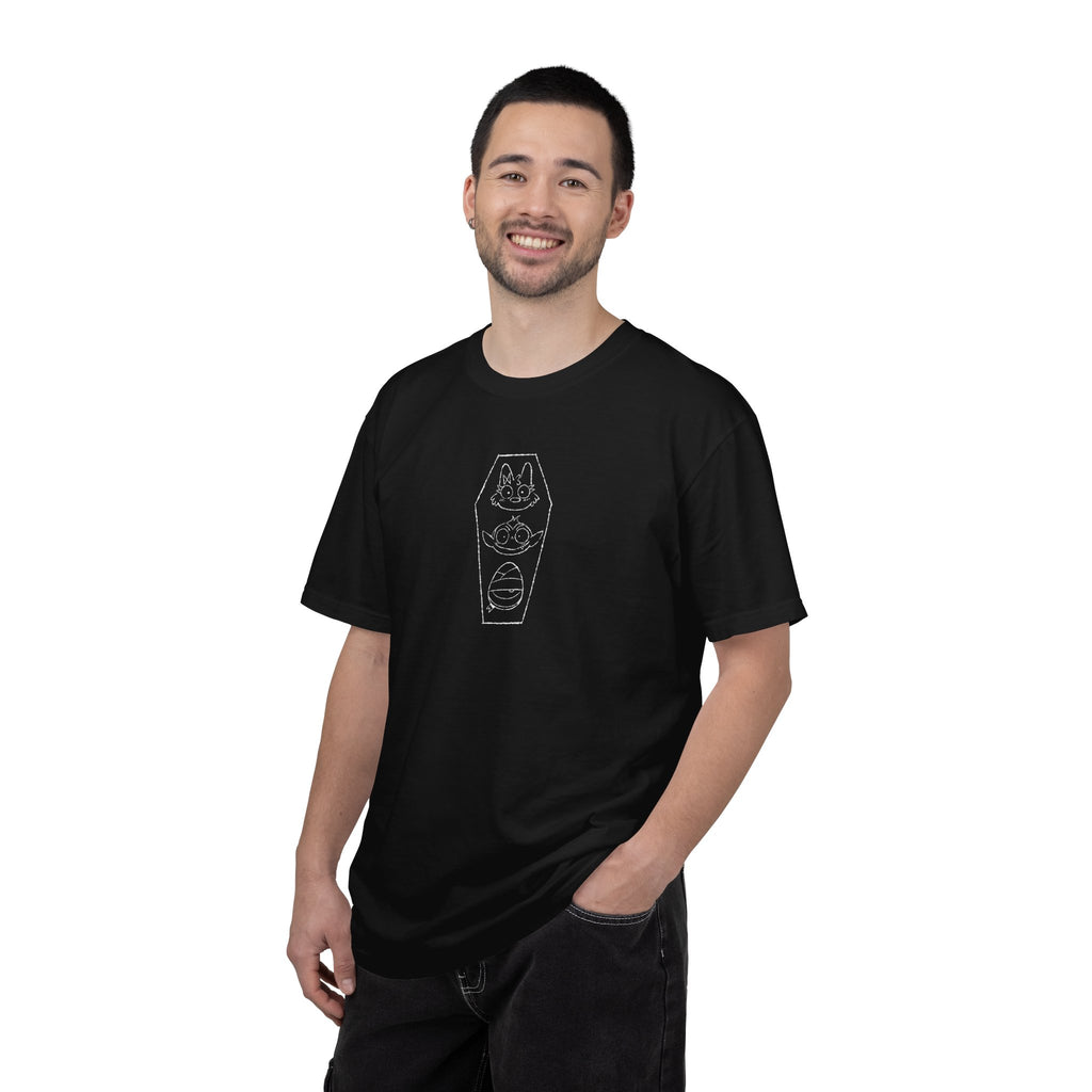The Bat Pack Minimal Coffin Adult Unisex Tee