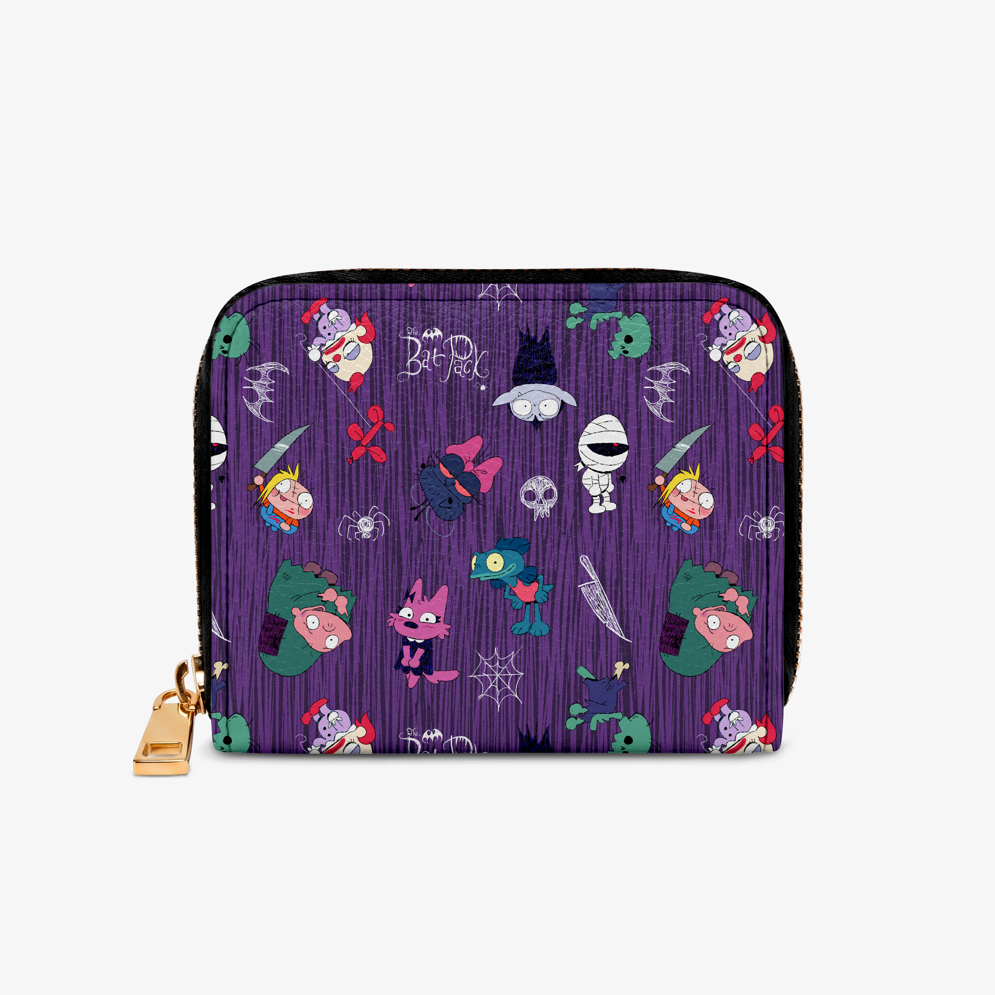 The Bat Pack Zipper Wallet