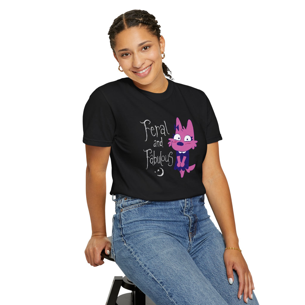 Maddie : Feral and Fabulous : Adult Unisex Tee