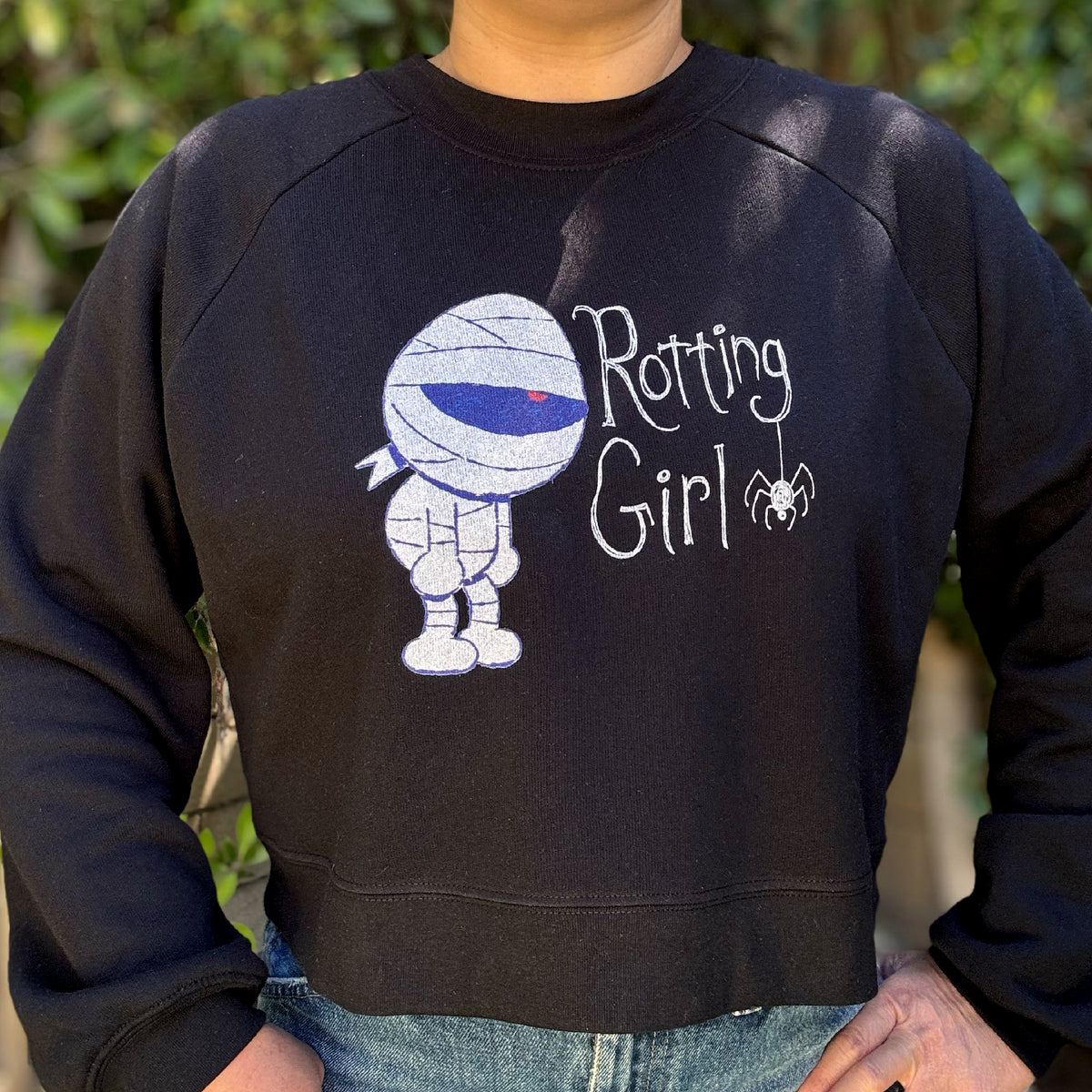 Rotting Girl : Women's Cropped Sweatshirt