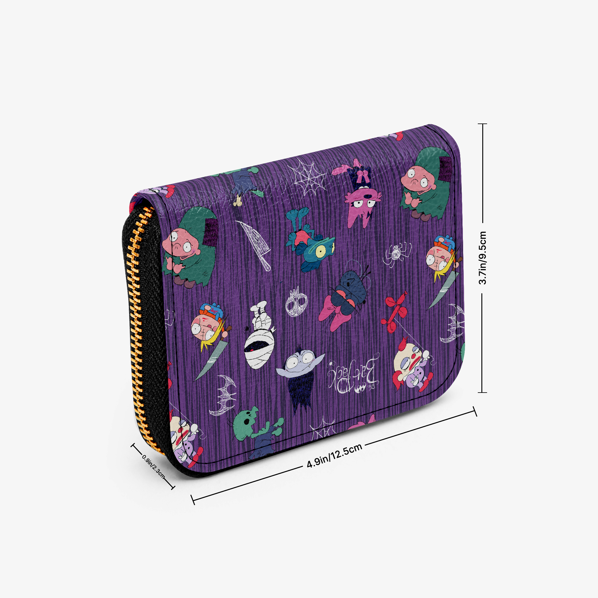 The Bat Pack Zipper Wallet