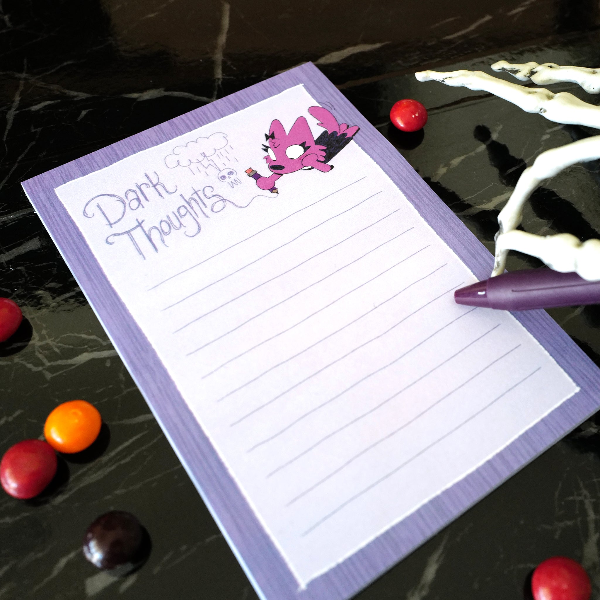 Dark Thoughts Post-it® Note Pad